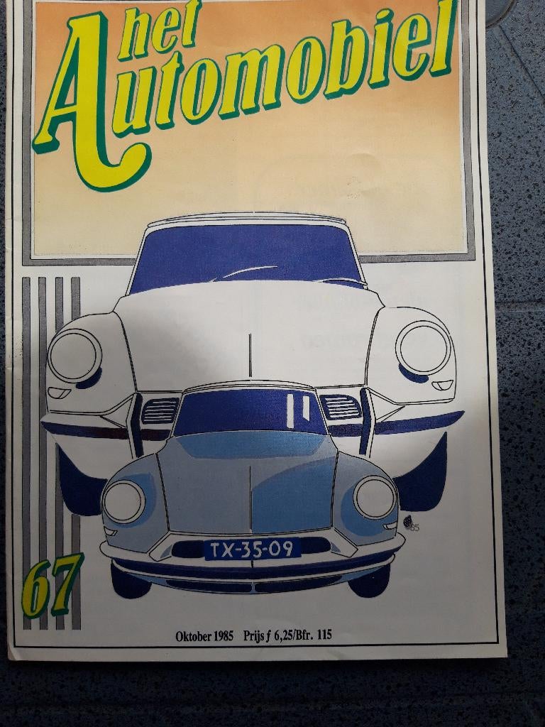 Het Automobiel 67 ’85 – Citroën – Hino – MG – Opel – Aston M, Boeken, Ophalen of Verzenden, Zo goed als nieuw, Citroën