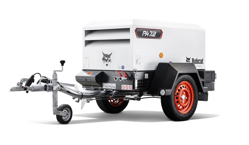 Bobcat (IR) mobiele compressor 7 bar NIEUW kubota diesel, Doe-het-zelf en Verbouw, Ophalen of Verzenden