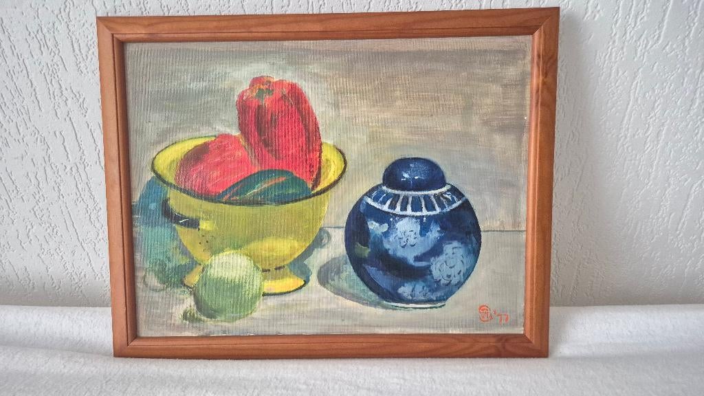 stilleven schilderij, Ophalen of Verzenden