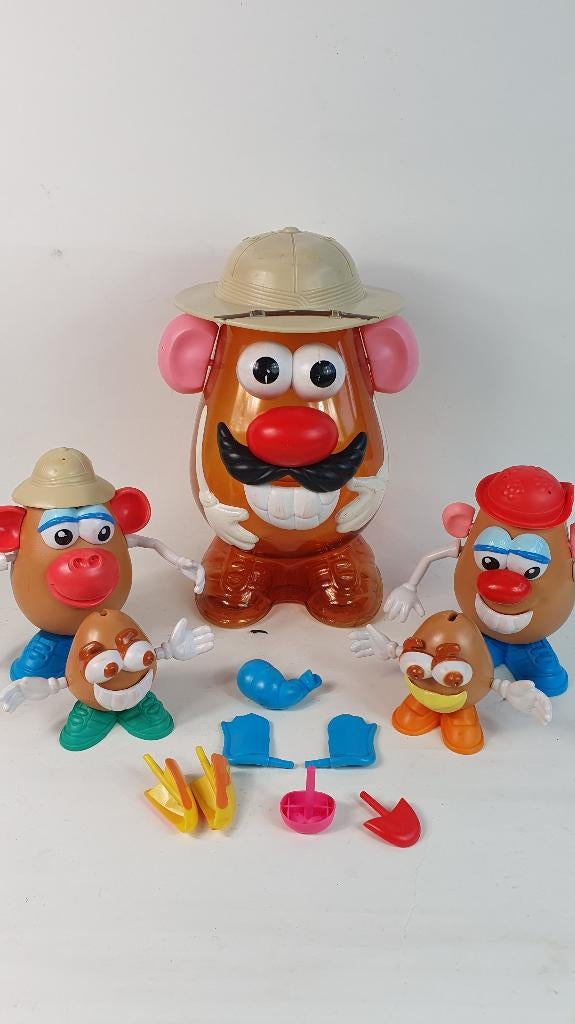 Mr. Potato Head container, kleine Potatoes Hasbro 2002. 7B13, Verzamelen, Tweedehands verkoop, Tweedehands verkoop, Gebruikt, Beeldje of Figuurtje