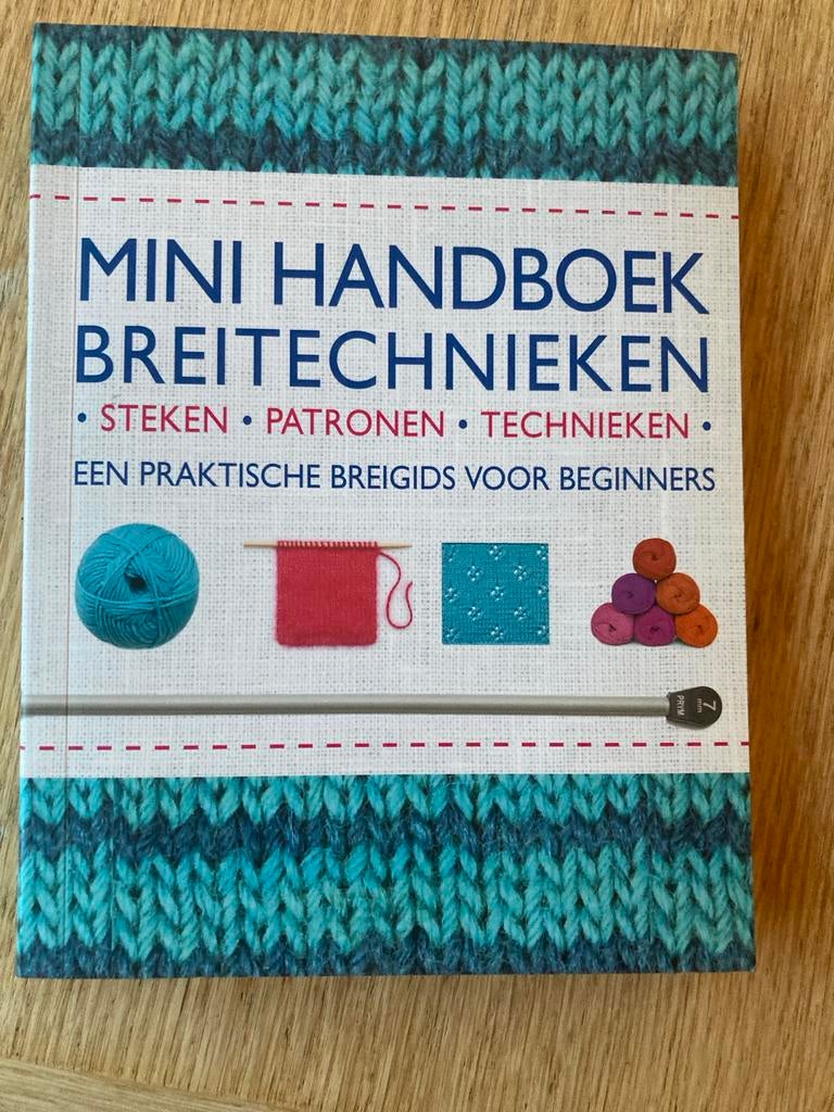 Mini Handboek Breitechnieken - Praktische Breigids, Ophalen of Verzenden, Nieuw, Breien, Patroon of Boek