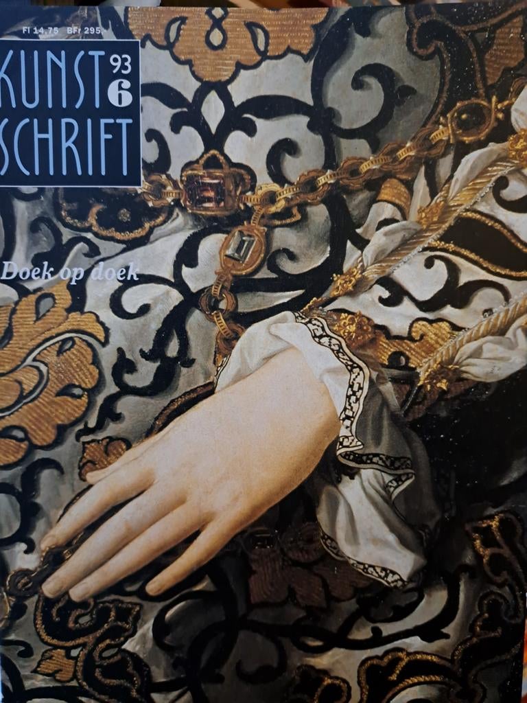 DOEK OP DOEK / Kunstschrift 93-6 ~ schildering van gewaden, Verzenden, Zo goed als nieuw