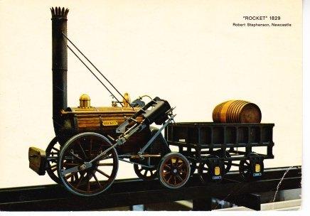 TREIN: "Rocket"1829. Robert Stephanson, Newcastle. 13-01, Ophalen of Verzenden, 1960 tot 1980, Ongelopen, Voertuig