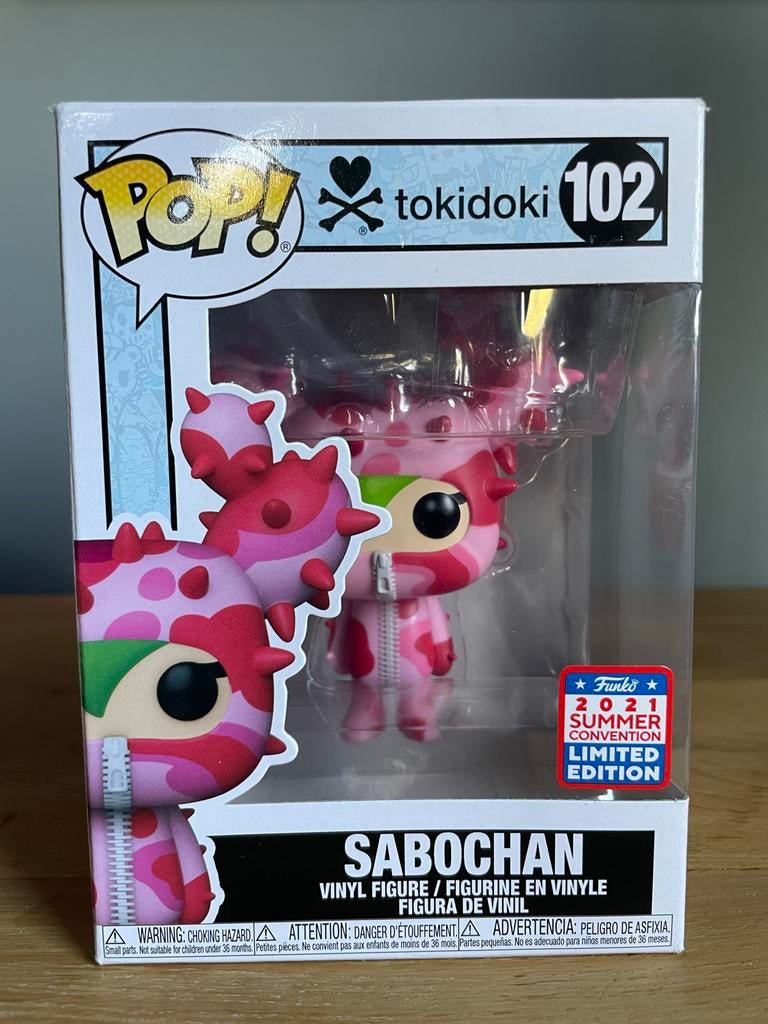 Funko Pop! Tokidoki Sabochan #102, Ophalen of Verzenden, Nieuw