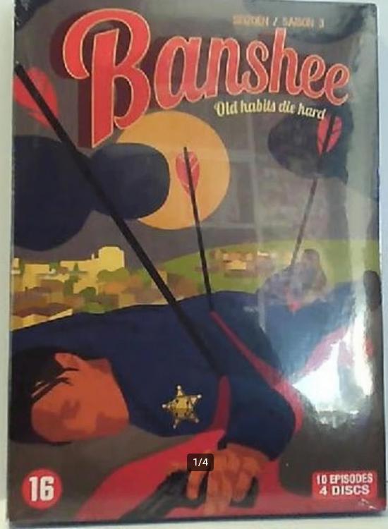 Banshee - Seizoen 3 (4 DVD Set, NL Ondertiteling!) NIEUW!, Vanaf 16 jaar, Verzenden, Boxset, Actie en Avontuur