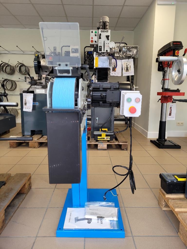 MAC-TOOL ONW-75 Bandschuurmachine (380V), Ophalen of Verzenden, Nieuw, 1200 watt of meer, Bandschuurmachine