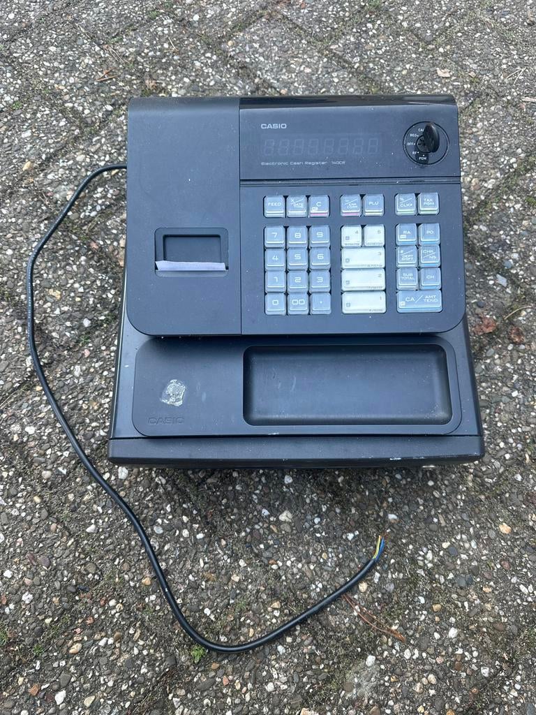 Casio Kassa - Moet nog een stekker op!, Verzamelen, Elektronische Apparatuur, Ophalen of Verzenden