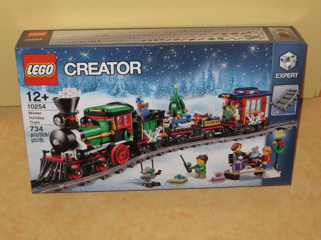 LEGO 10254 Creator Expert Winter Holiday Train trein nieuw, Ophalen of Verzenden, Nieuw, Complete set, Lego