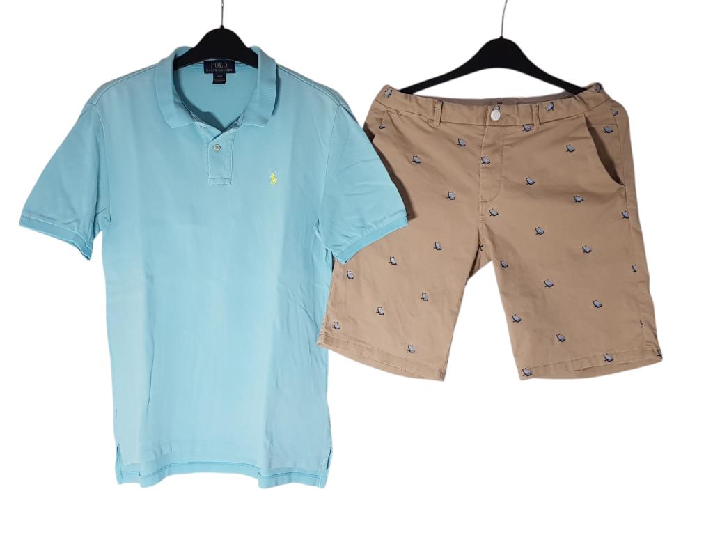 Gave licht blauwe RALPH LAUREN polo maat L/14-16/164-176., Gebruikt, Verzenden, Shirt of Longsleeve, Polo Ralph Lauren