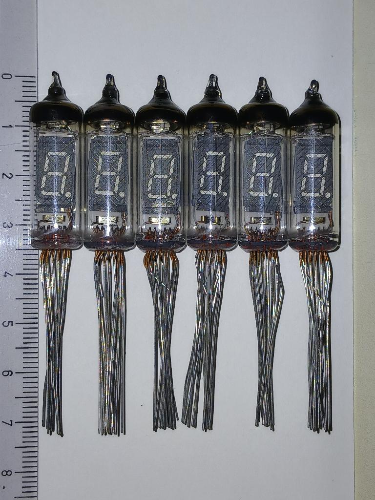 6 stuks vintage IV-3 VFD buisjes (NOS)., Ophalen of Verzenden, Nieuw
