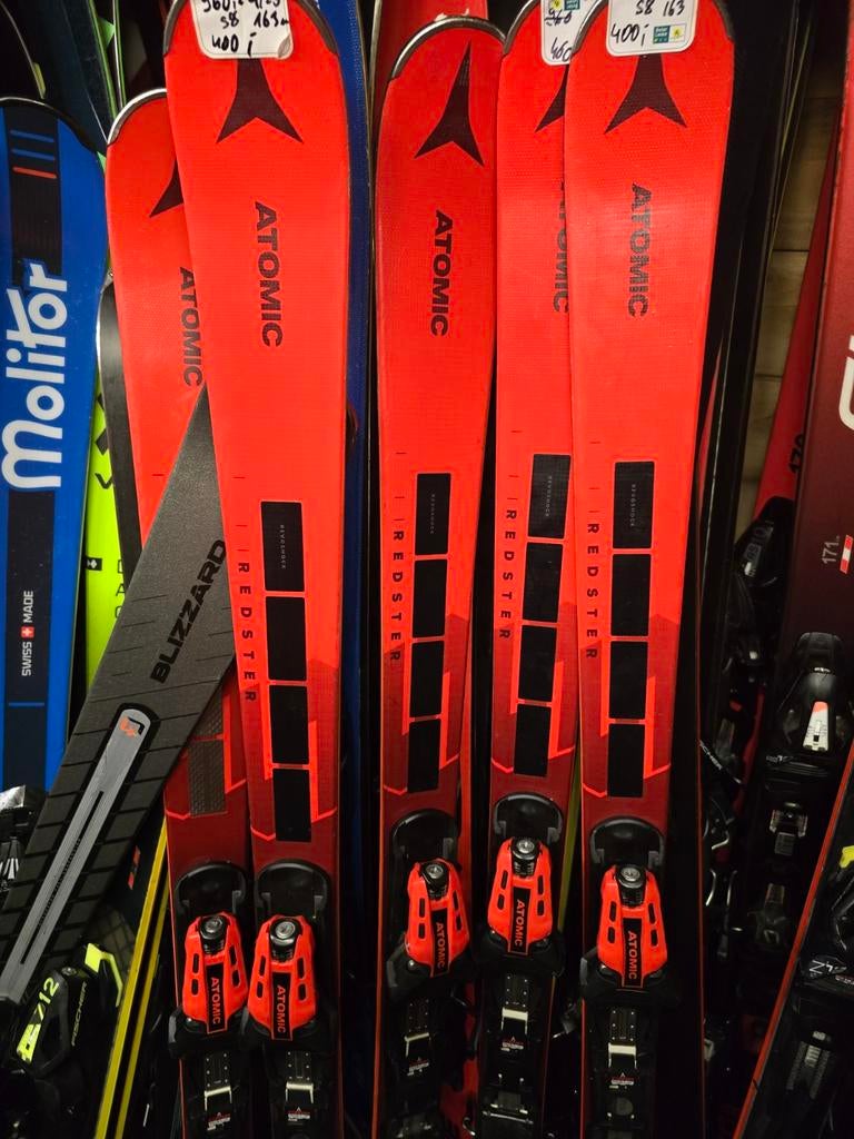 Atomic redster g9 revoshock rvsk 172 167 1150€ voor 490-550, 160 tot 180 cm, Ophalen of Verzenden, Zo goed als nieuw, Carve