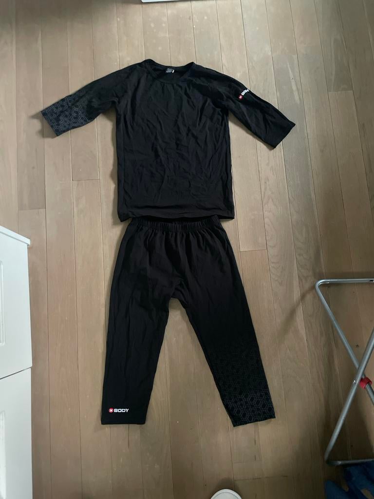 Xbody onderpak voor EMS training - Maat XL - Als nieuw!, Fitness, Zwart, Maat 56/58 (XL), Ophalen of Verzenden