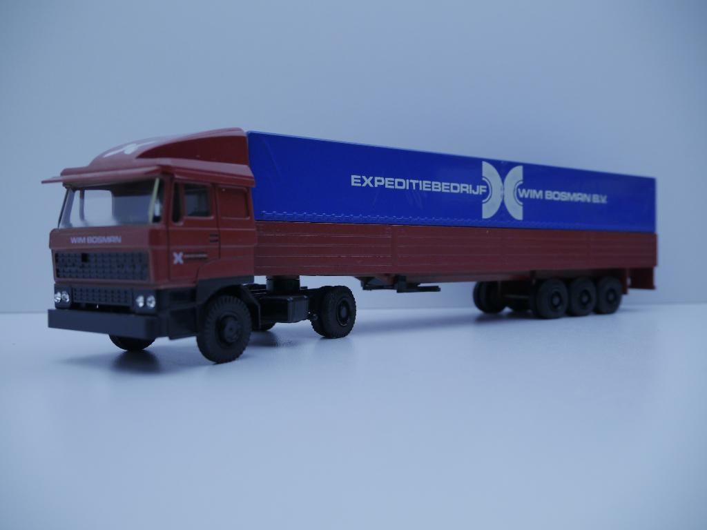 DAF 2800  ' Wim Bosman transport ''  Lion car, Verzenden, Zo goed als nieuw, Bus of Vrachtwagen, Lion Toys