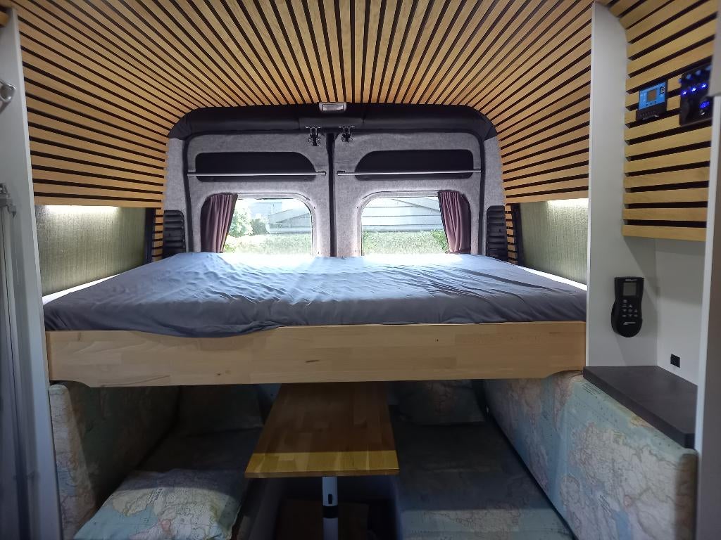 Te Koop Fiat Ducato L2H2 3.0 CNG Camper, Caravans en Kamperen, Campers, Chemisch toilet, Buscamper of Camperbus, Koelkast, Tot en met 2