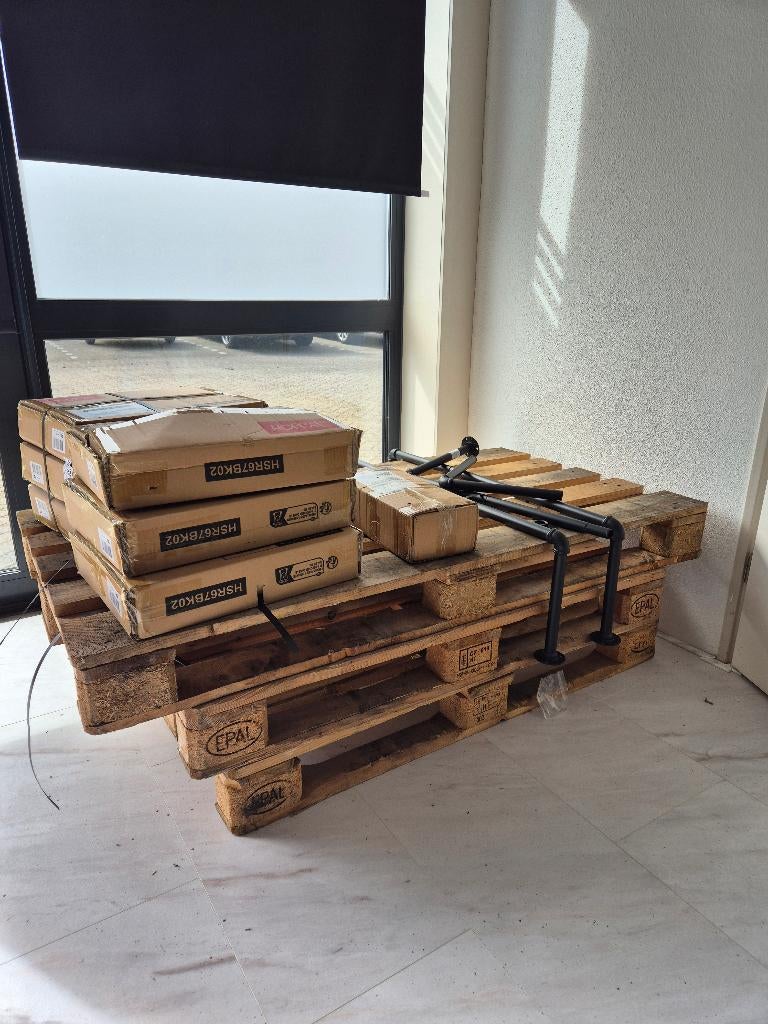 Pallets ophalen; u krijgt een vergoeding €5 euro., Doe-het-zelf en Verbouw, Hout en Planken, Ophalen, Gebruikt, Pallet, Minder dan 200 cm