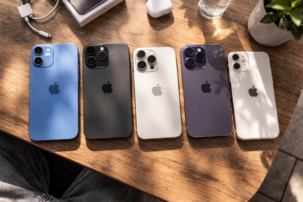 Partij iphones 30 stuks (Grade A)15 pro max / iPhone 14 Pro, Telecommunicatie, Mobiele telefoons | Apple iPhone, 128 GB, Zwart