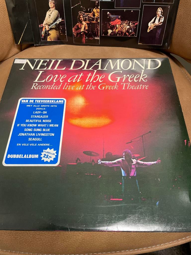 Neil Diamond - Love at the Greek (Dubbelalbum), Ophalen of Verzenden, 1960 tot 1980, Gebruikt, 12 inch