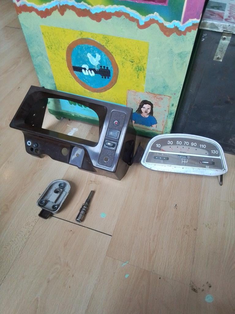 Citroën 2CV Eend Dashboard en Teller - Gebruikt, Auto-onderdelen, Dashboard en Schakelaars, Ophalen of Verzenden, Gebruikt, Citroën