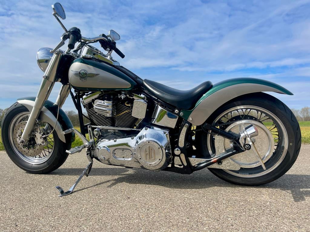 Unieke Harley Davidson Heritage Softail '96 - Custom & Topst, Motoren, Motoren | Harley-Davidson, Particulier, Chopper, Sportuitlaat