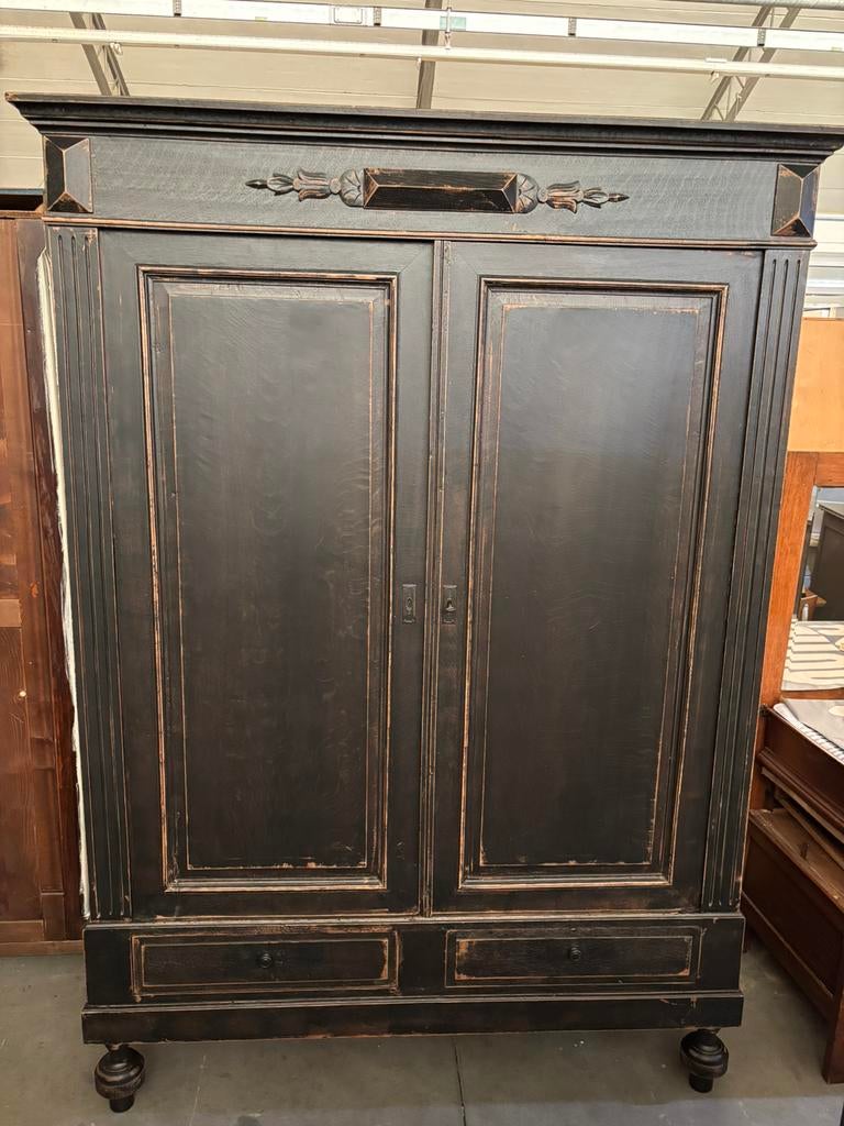 Brocante kledingkast, Huis en Inrichting, Studio Larilo, 200 cm of meer, 150 tot 200 cm, Studiolarilo@gmail.com