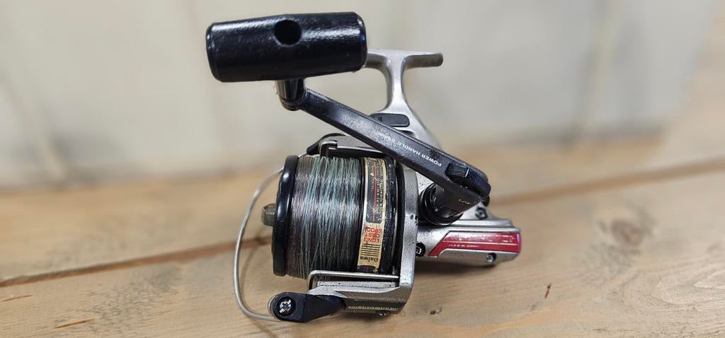 DAIWA LONGCAST WERPMOLEN, Ophalen of Verzenden, Gebruikt, Molen