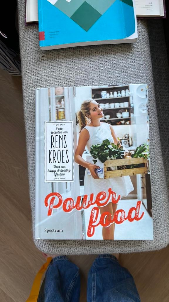 Rens kroes - power food, Ophalen of Verzenden, Zo goed als nieuw