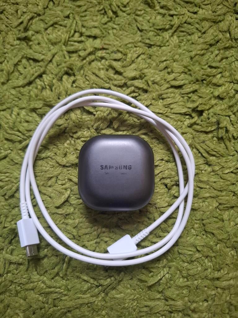 Samsung earbuds spacegrijs, Verzenden, Gebruikt, In oorschelp (earbud), Bluetooth