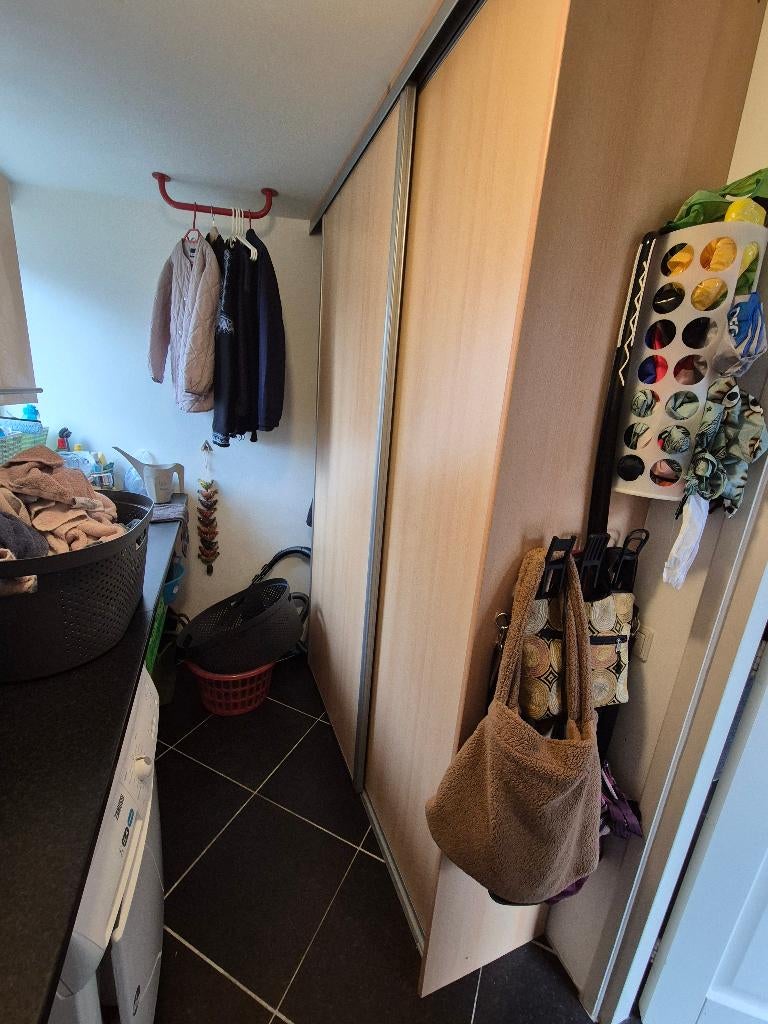 2 Schuifdeuren voor kastenwandje, Doe-het-zelf en Verbouw, Deuren en Horren, Gebruikt, Binnendeur, Schuifdeur, Ophalen