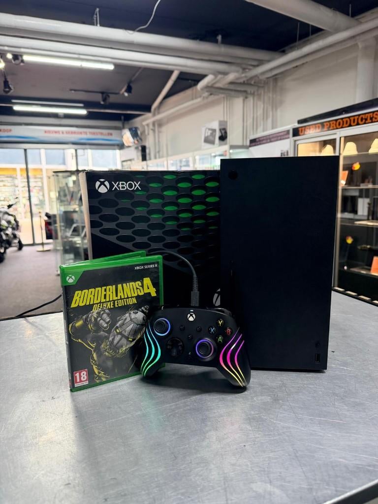 Xbox Series X 1TB + Controller + Borderlands 4 Deluxe, Ophalen of Verzenden, Zo goed als nieuw