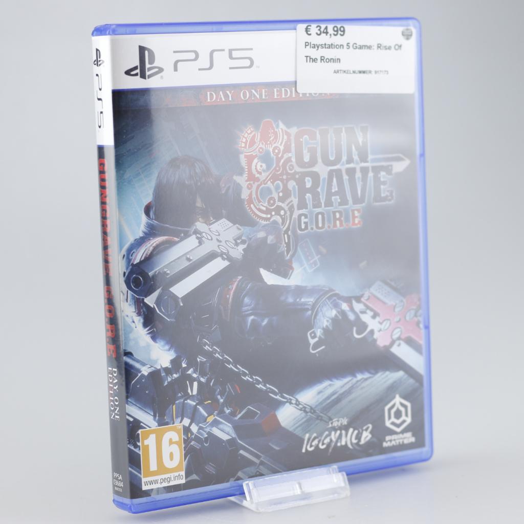 Playstation 5 Game: Gun Rave, Sony, Zo goed als nieuw, Support@sony.com, 1-7-1 Konan, Minato-ku
Tokyo 108-0075
Japan