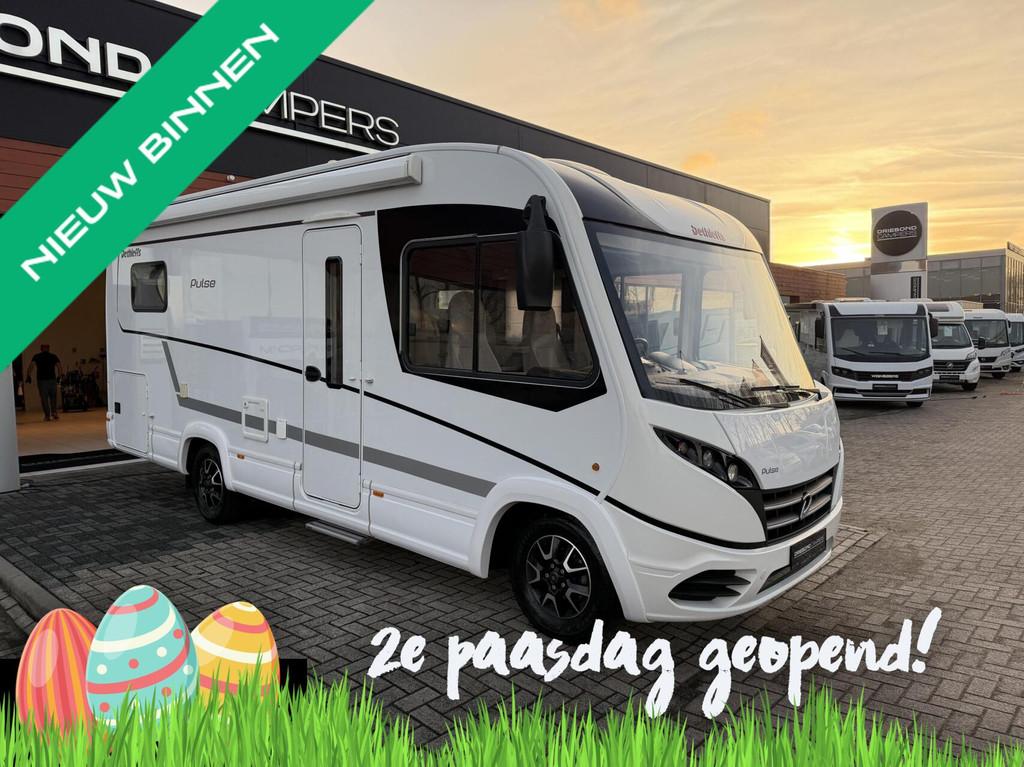 Dethleffs Pulse I6811 EB Lage Enkele Bedden Hefbed Luifel Om, Airbags, Bedrijf, Elektrische ramen, Tot en met 4