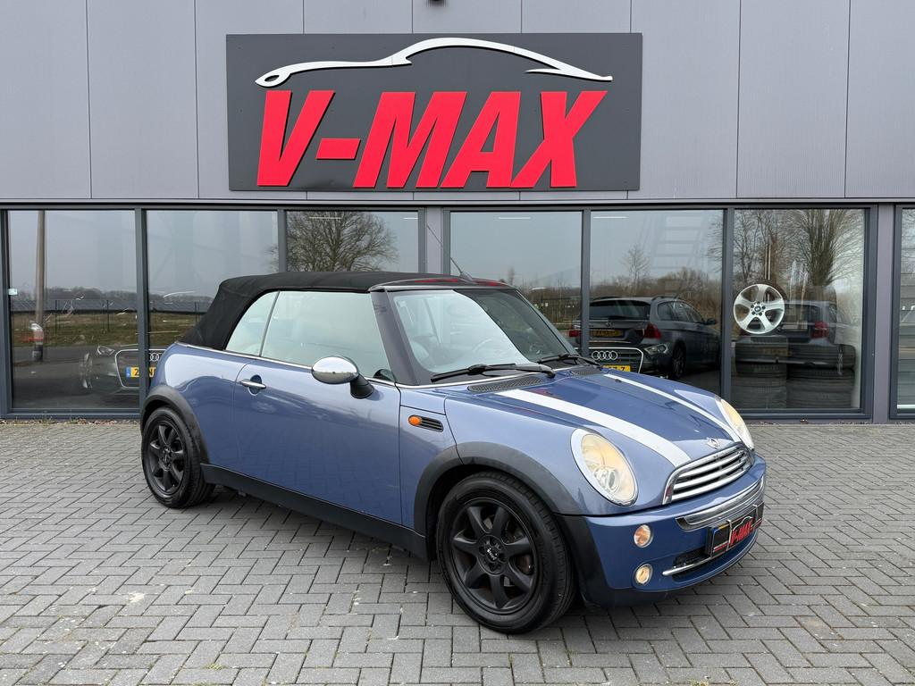 Mini Cabrio Cabriolet 1.6 Cooper Airco PDC Stoelverw ½Leder, Voorwielaandrijving, Gebruikt, 4 cilinders, Cabriolet