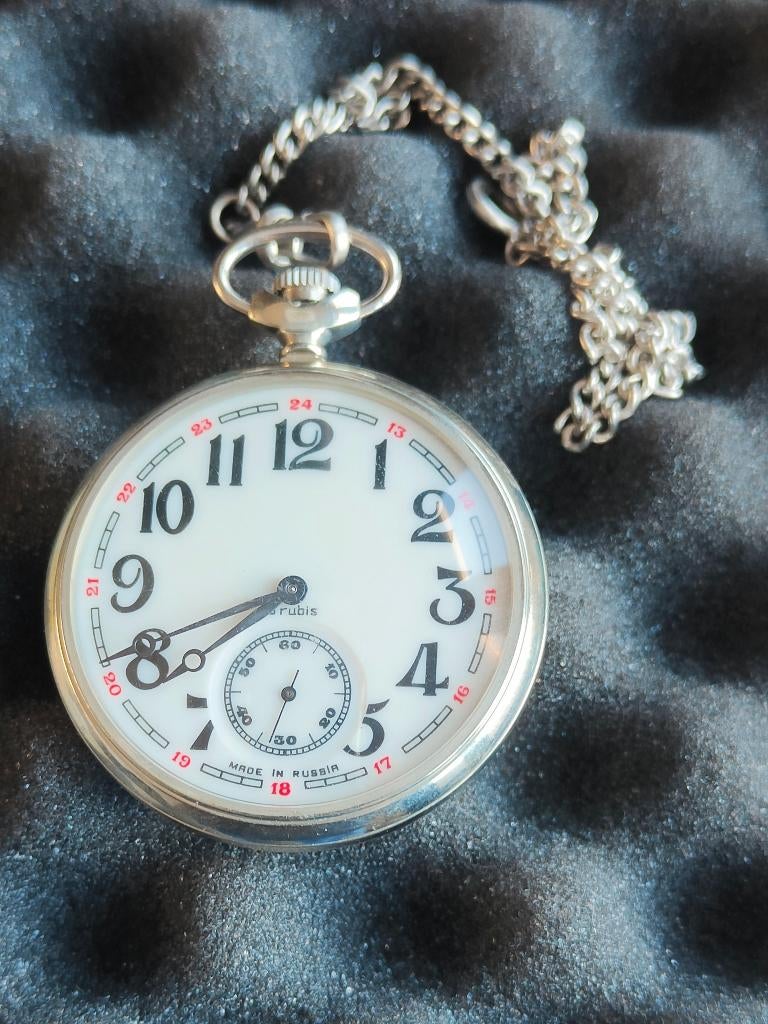 Molnija - USSR Russische heren zakhorloge- Motor, Ophalen of Verzenden