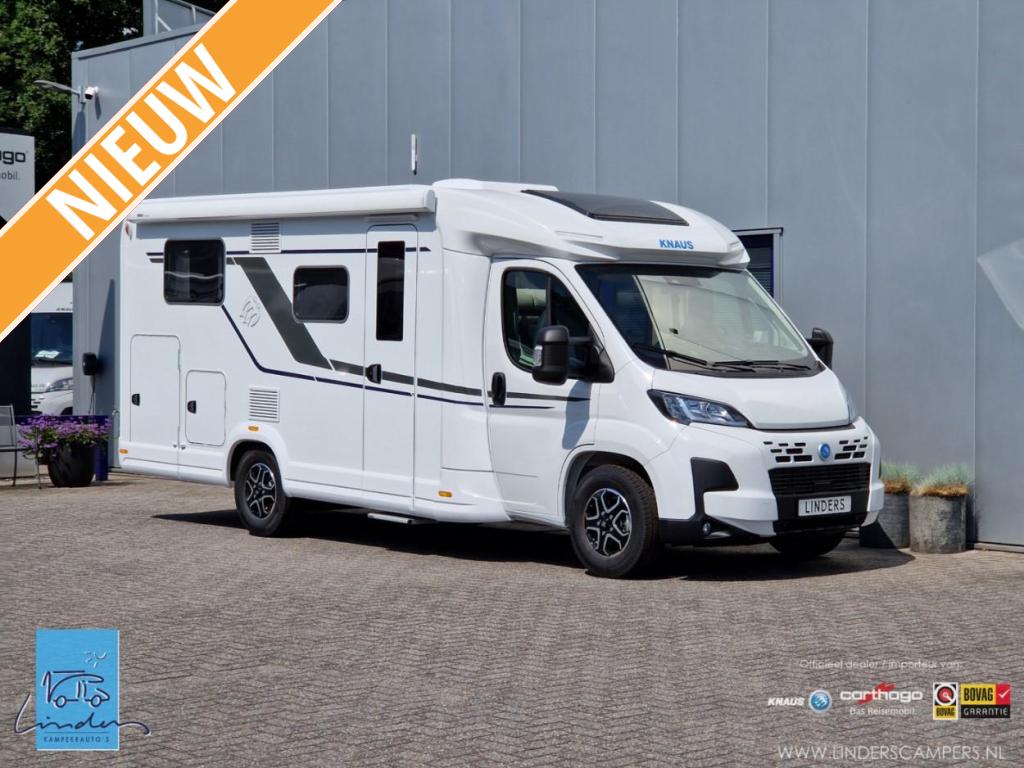 Knaus Sky TI 650 MEG | Nieuw | Automaat | Adaptieve CC, Automaat, Fiat, Tot en met 2, Bedrijf