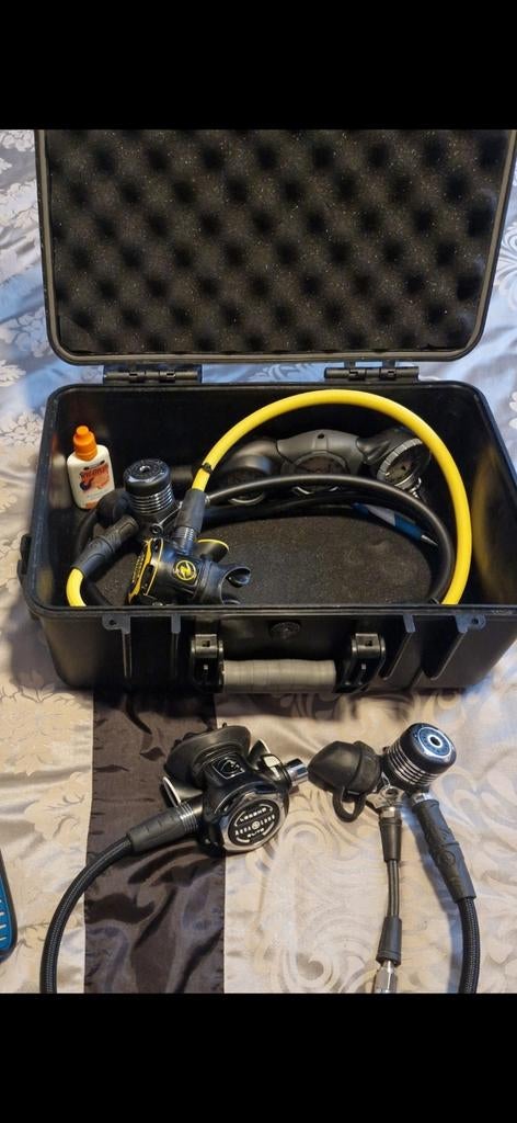 Aqualung Legend Elite duikregelaar set met 2x 1e trap, Ophalen of Verzenden, Zo goed als nieuw