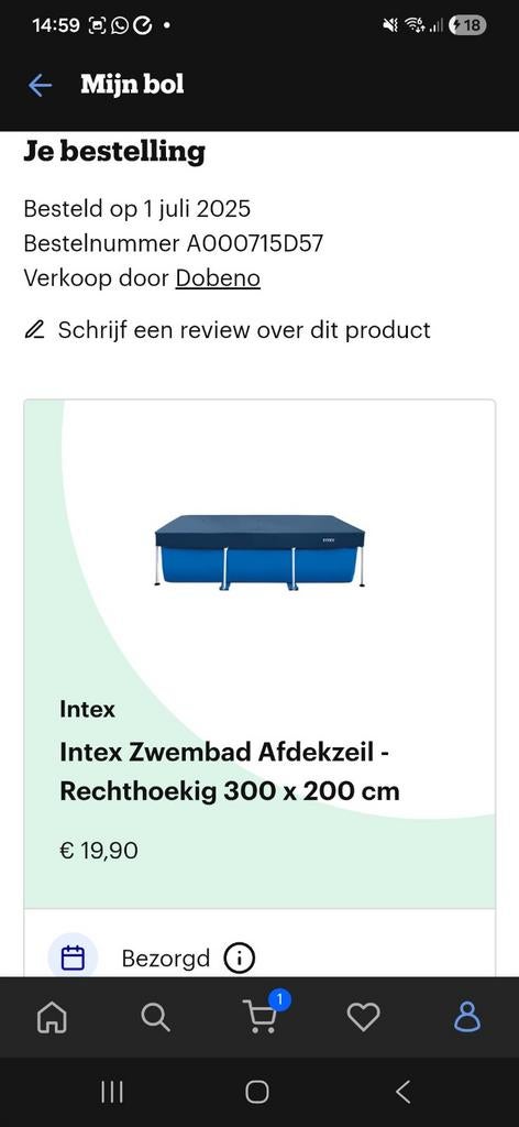 Bestway Steel Pro zwembad 300x200x66 met accessoires, Tuin en Terras, Zwembaden, Ophalen, Rechthoekig, Opzetzwembad, Minder dan 80 cm
