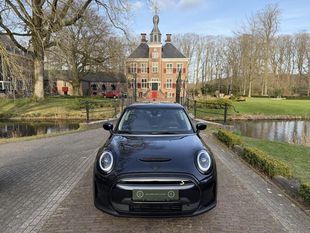 MINI COOPER SE | Enigmatic Metallic | Black Optic | Led | PD, Stof, Zwart, 33 kWh, Cruise Control