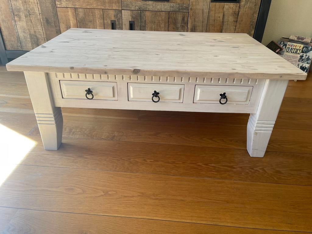 Salontafel, Huis en Inrichting, Tafels | Salontafels, Ophalen, Gebruikt, 100 tot 150 cm, 50 tot 100 cm