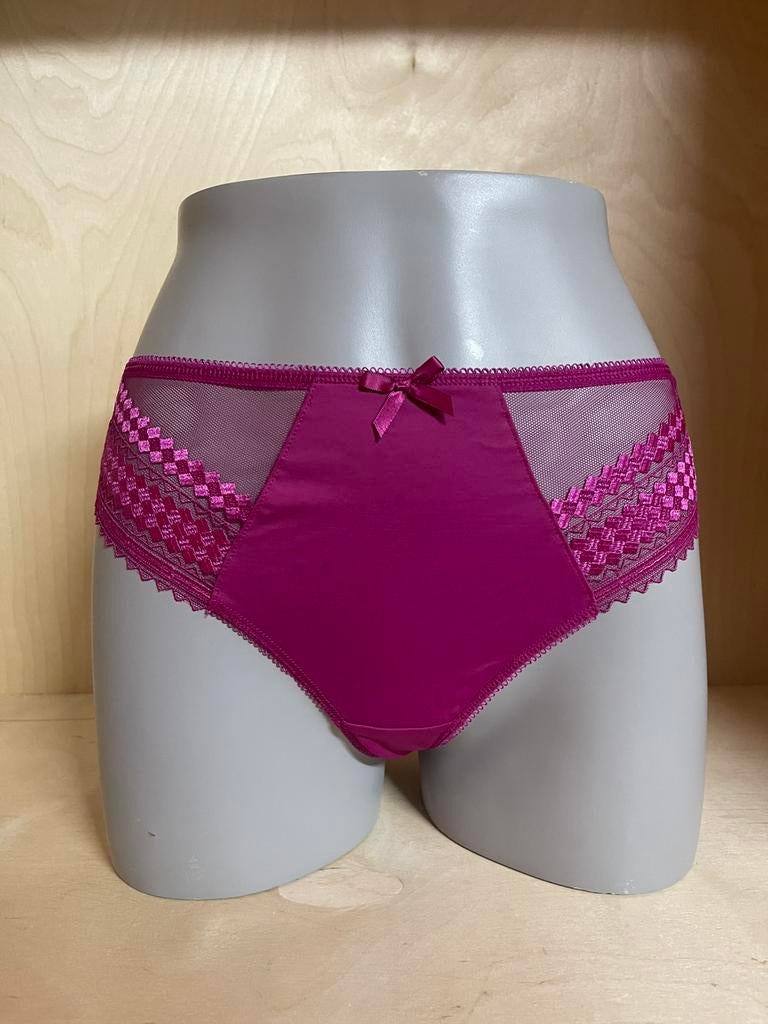 Fantasie string maat s model rebecca, Verzenden, Roze, String