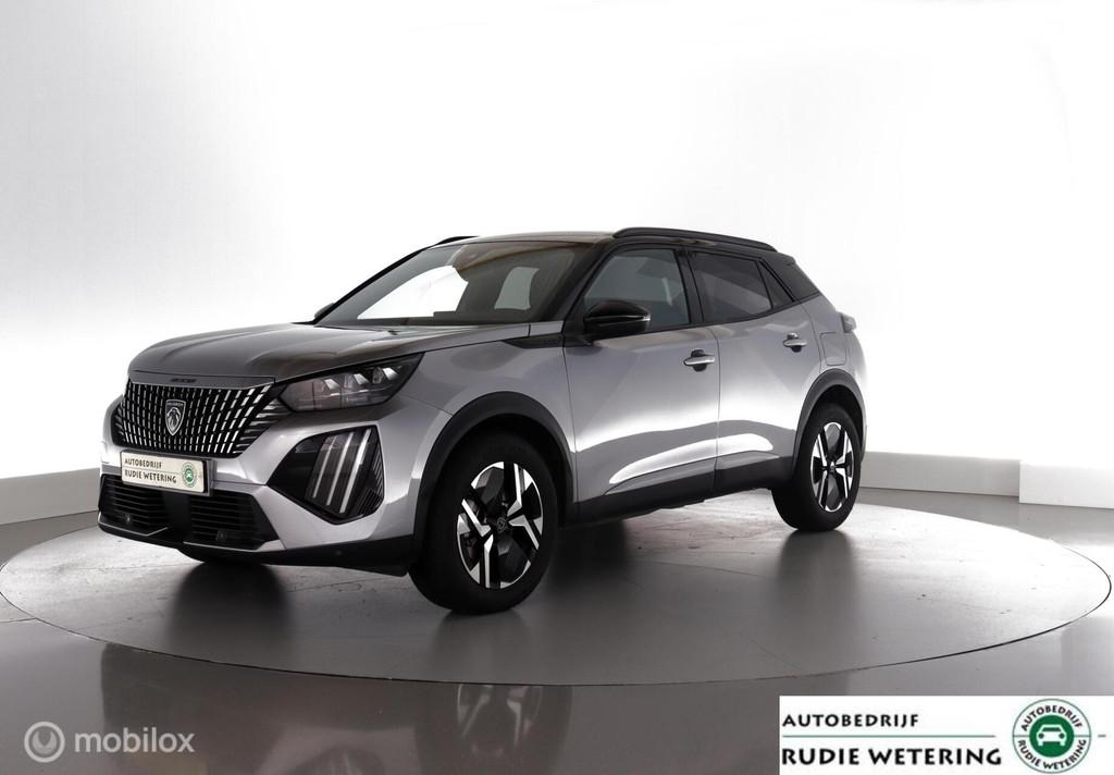 Peugeot 2008 1.2 Hybrid 136 GT automaat leer|led|cam360|ecc|, Auto's, 1272 kg, 136 pk, Gebruikt, 1199 cc