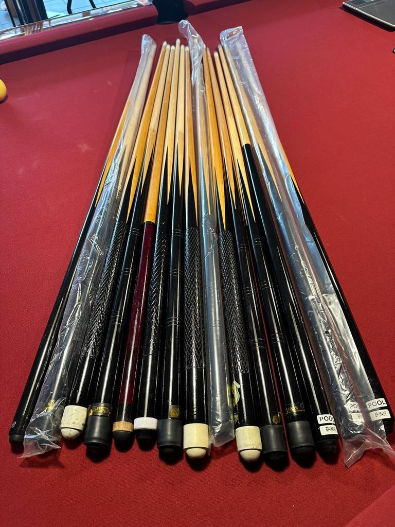 Biljart/pool keu 1-delig 1.05 / 1.10 mtr