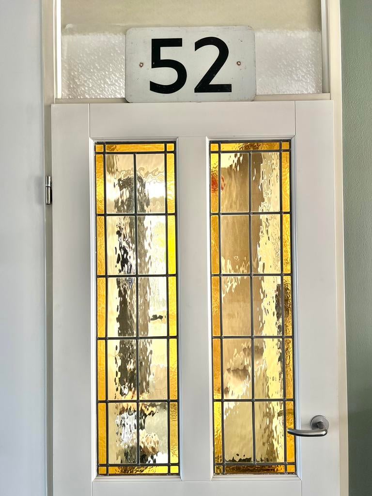 OUD BORD NR 55, Ophalen of Verzenden