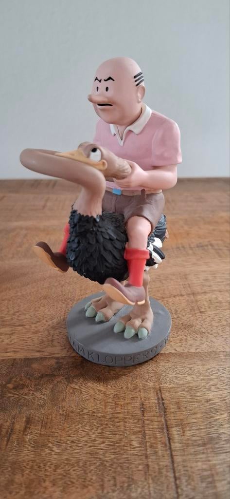 Suske en Wiske beeldje: Lambik op struisvogel (Parastone), Ophalen of Verzenden, Zo goed als nieuw