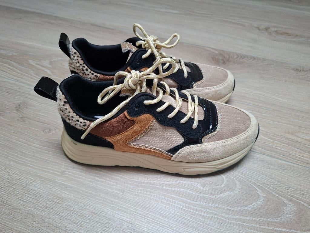 Blue Box Scapino bruine sneakers - maat 38, Blue Box, Bruin, Ophalen of Verzenden, Sneakers of Gympen