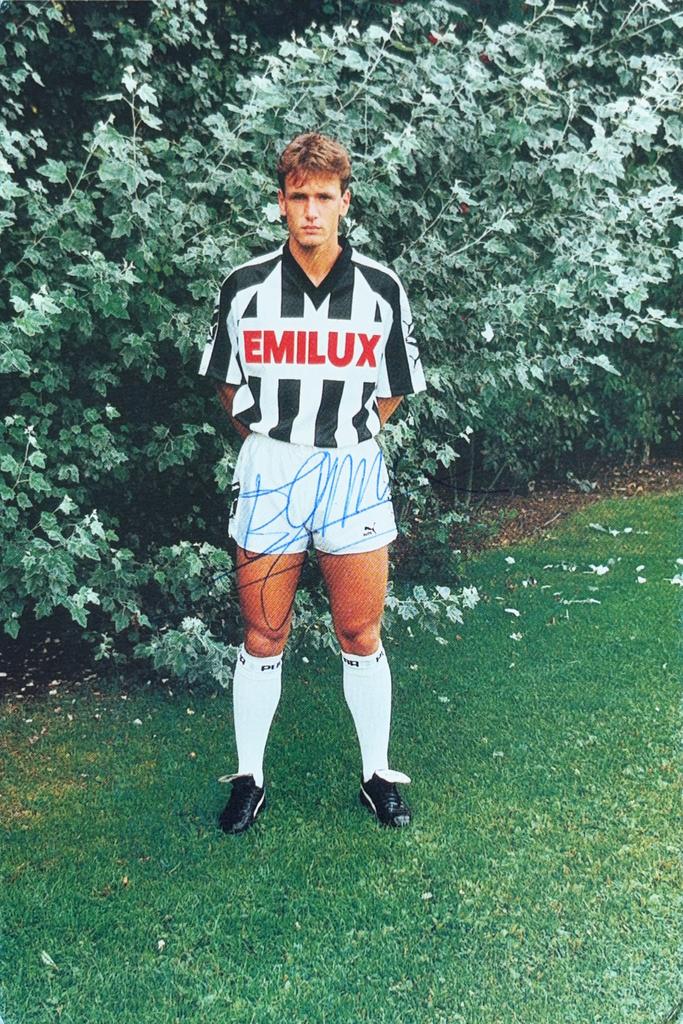 Spelerskaart Erick Manders  - Heracles Almelo - 1990/1991, Verzenden, Zo goed als nieuw, Feyenoord, Spelerskaart