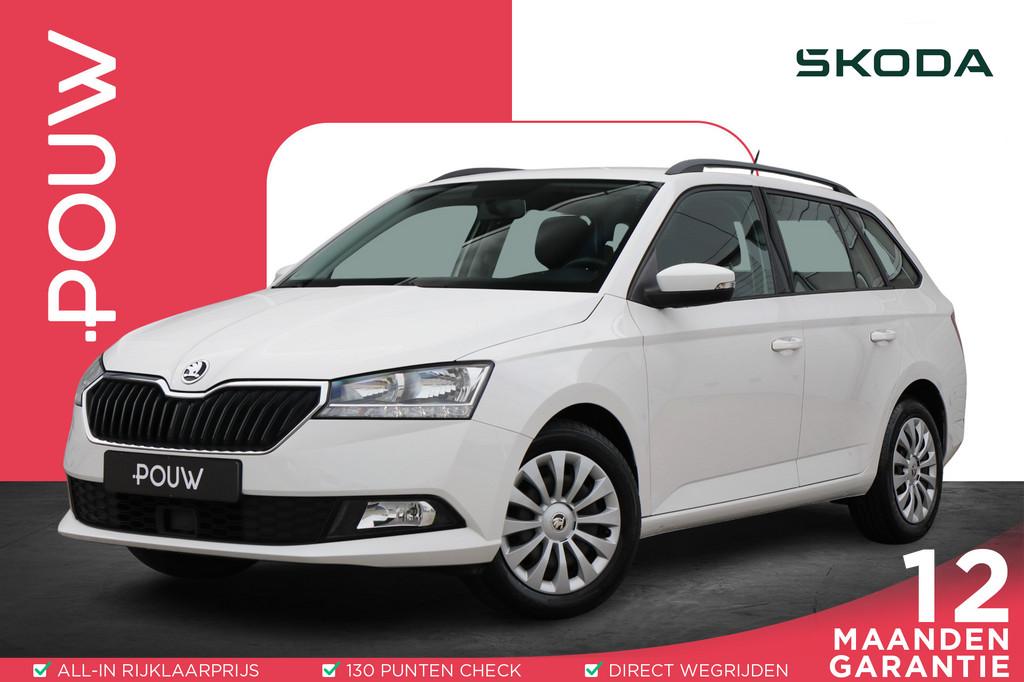 Skoda Fabia Combi 1.0 TSI 95pk Ambition | Smartlink | Trekha, Voorwielaandrijving, 12 maanden, Stof, Gebruikt