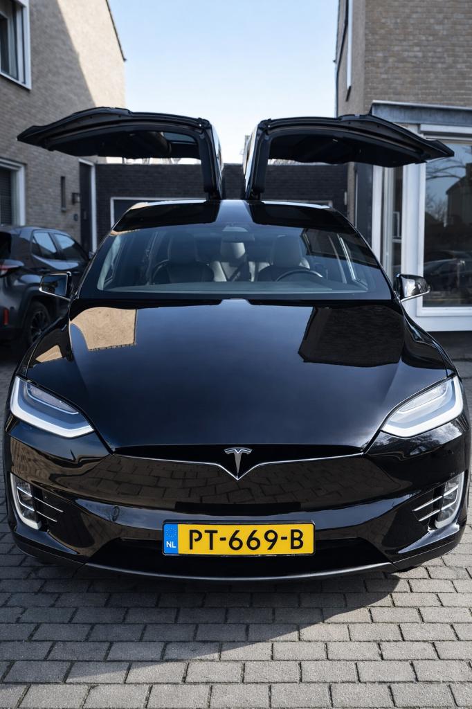 Tesla Model X 100D – 7 Pers. – FSD – 22" Onyx Turbine – CCS, Auto's, Tesla, Automaat, Model X, Zwart, USB