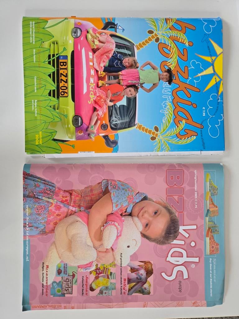 Bizzkids patronen 2005 en 2006, Hobby en Vrije tijd, Kledingpatronen, Overige merken, Overige typen, Kind, Ophalen of Verzenden