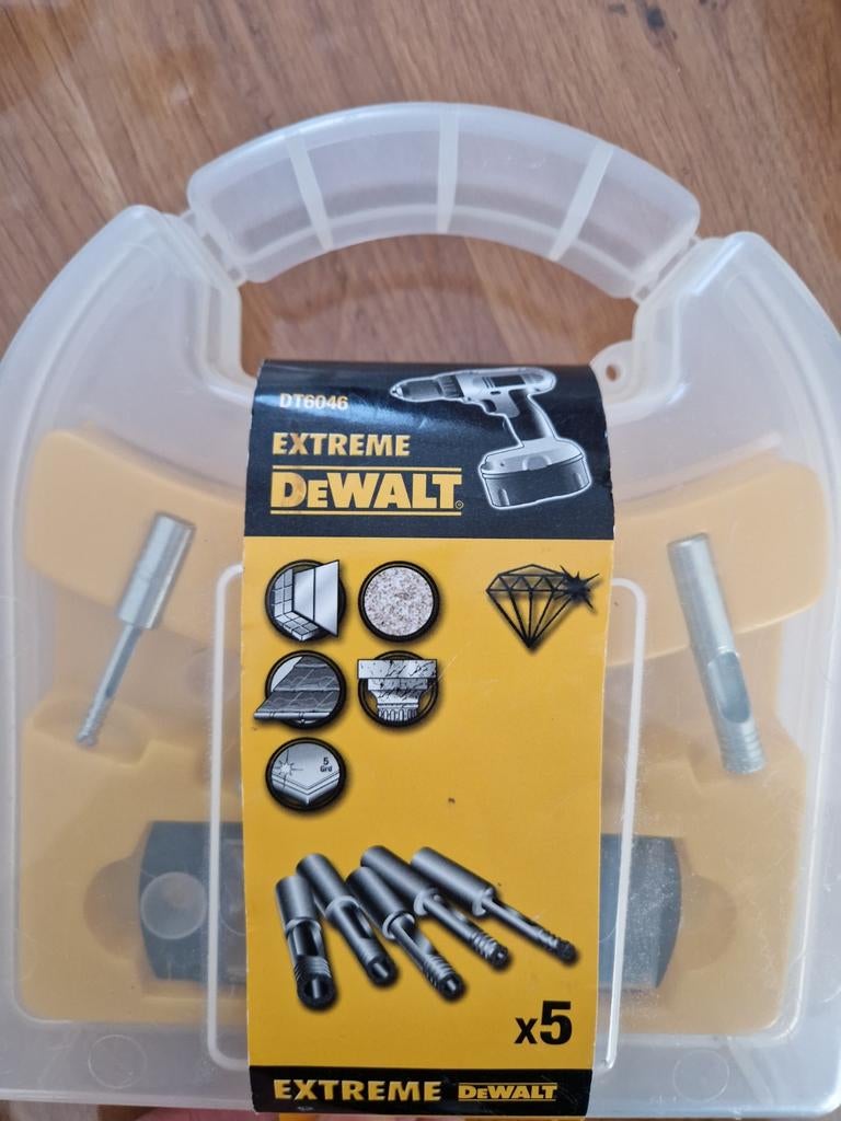 DeWalt Extreme tegelboor set DT6046 nieuw, Ophalen, Nieuw