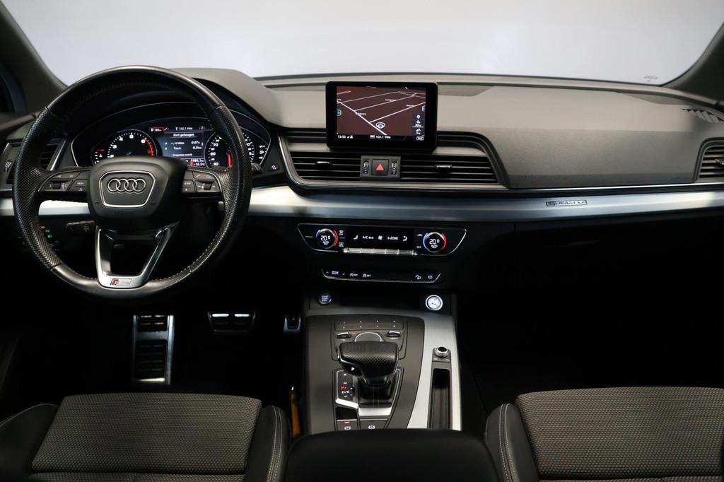 Audi Q5 2.0 TFSI quattro Sport S-Line, Automaat, Gebruikt, 4 cilinders, Leder en Stof